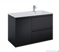 Elita Split szafka podumywalkowa z koszem cargo prawa 100x63x46cm czarny mat 168155