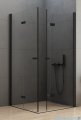New Trendy New Soleo Black 80x70x195 cm kabina prostokątna przejrzyste D-0234A/D-0237A