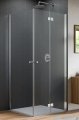 Radaway Nes KDD B / KDD I kabina 80x100cm prawa chrom przejrzyste 10024080-01-01R/10015100-01-01L