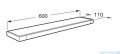 Roca Tempo półka ścienna 60 cm Chrom A817027001