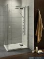 Radaway Kabina prysznicowa Almatea Kdj 90x80 prawa szkło grafitowe