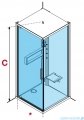 Novellini Glax 2 2.0 kabina masażowo-parowa 80x80 lewa corda G22GF89ST5-1TU