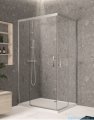 Novellini Kali AH kabina prostokątna 120x90 profile chrom KALIAH116L-1B/KALIAH86L-1B