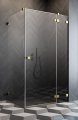 Radaway Essenza Pro Gold Kdj kabina 110x80cm prawa złoty połysk/szkło przejrzyste 10097110-09-01R/10098080-01-01