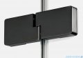 New Trendy Eventa Black Chrome kabina prysznicowa prostokątna 110x90x200 cm lewa przejrzyste czarny połysk EXK-6165