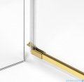 New Trendy Eventa Gold Shine kabina prysznicowa prostokątna 90x80x200 cm przejrzyste Złoty połysk EXK-4754
