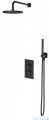 Omnires Contour system prysznicowy podtynkowy termostatyczny antracyt SYSCT11AT