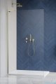 Radaway Modo SL II Brushed Gold kabina Walk-in 55x200 lewa szczotkowane złoto 10319055-99-01L 