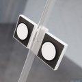Radaway Essenza Pro White Kdj+S kabina 80x90x80cm prawa biały mat/szkło przejrzyste 10097390-04-01R/10098080-01-01/10098080-01-01