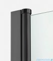 New Trendy New Soleo Black drzwi wnękowe 100x195 cm przejrzyste D-0212A