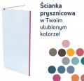 Massi Walk in Gold 130x195cm kabina Walk In przejrzyste MSKP-FA1020-130-G