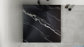 Besco Vexo Marble Black 90x90cm brodzik kwadratowy  VMB-90-90-K