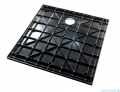 Besco Vexo Marble Black 90x90cm brodzik kwadratowy  VMB-90-90-K
