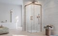 Radaway Idea Kdd Brushed Copper kabina 120x75cm szczotkowana miedź 387064-93-01L/387066-93-01R