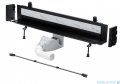 Viega Advantix Vario odpływ liniowy ścienny regulowany z czarnym rusztem 30-120cm H-9/16cm 736583/736552