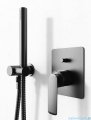 Kohlman Experience gray podtynkowa bateria wannowa szczotkowany grafit QW210EG