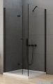 New Trendy New Soleo Black 90x100x195 cm kabina lewa przejrzyste D-0235A/D-0116B