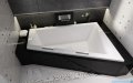 Riho Doppio wanna asymetryczna 180x130cm z hydromasażem Master lewa BA90-WNPLMST-L
