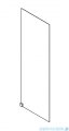 Geberit One kabina Walk-in 100x200 szkło przejrzyste 8mm 560.002.00.1