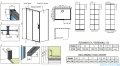 Radaway Idea Black Kdj Factory kabina prysznicowa 130x80 lewa czarny mat/szkło przejrzyste 387043-54-55L/387051-54-55R