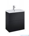 Elita Kido Set szafka z umywalką zestaw 60x67x35cm czarny mat 168099