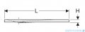 Geberit brodzik Nemea 100x80cm biały mat 550.593.00.1
