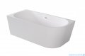 Besco Zoya 150x75cm wanna asymetryczna z obudową lewa + syfon #WAS-150-ZL