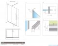 Radaway Furo kabina Walk-in 130x200cm lewa szkło przejrzyste 10106688-01-01L/10110644-01-01