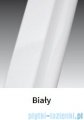 Novellini Ścianka Kabiny prysznicowej LUNES 87 cm szkło przejrzyste profil biały LUNESA87L-1D