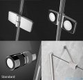 Radaway Fuenta Kdj B kabina 100x75cm lewa chrom połysk szkło przejrzyste 1384083-01-01L/1384049-01-01