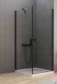 New Trendy New Soleo Black 70x80x195 cm kabina prostokątna wspornik równoległy przejrzyste