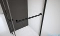 Radaway Nes 8 Black Dws I drzwi wnękowe 110cm prawe czarny mat/szkło przejrzyste 10078110-54-01R/10078111-01-01