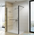 Sanplast Altus PI/ALTIIa kabina walk-in 120x212 cm czarny matowy 600-121-2561-59-401