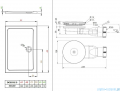 Radaway Fuenta New KDJ-B kabina prysznicowa 80x90 prawa przejrzyste + brodzik Doros D + syfon 384081-01-01R/384050-01-01/SDRD9080-01