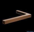 Radaway Essenza 8 Brushed Copper Ptj kabina pięciokątna 90x100cm prawa szczotkowana miedź 10490000-93-01R/10490700-01-01