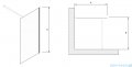Clusi Zeus kabina Walk-in 120x200 cm przejrzyste 3329ZEU120