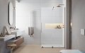 Radaway Furo Brushed Copper kabina Walk-in 140x200cm prawa szczotkowana miedź 10106738-93-01R/10110694-01-01