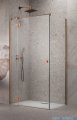 Radaway Essenza Kdj Brushed Copper kabina 120x110cm lewa szczotkowana miedź 1385042-93-01L/1384053-01-01