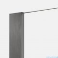 New Trendy Nesta Gunmetal Brushed kabina Walk-In 110x200 cm grafit szczotkowany K-1758