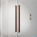 Radaway Furo Brushed Copper PND II parawan nawannowy 100cm prawy szczotkowana miedź 10109538-93-01R/10112494-01-01