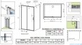 Radaway Premium Pro Kdj kabina 100x80cm lewa szkło przejrzyste 1015100-01-01L/1016080-01-01