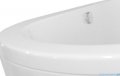 Besco Victoria wanna 185x83cm wolnostojąca z przelewem i syfonem automatycznym #WKV-185WOP