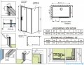 Radaway Idea Kds kabina prysznicowa 110x90 lewa przejrzyste 10115110-01-01L/10117090-01-01