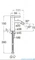 Roca Ona bateria bidetowa czarny mat A5A629ENB0