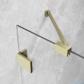 Radaway Essenza Pro Brushed Gold Kdj+S kabina 80x100x80cm lewa szczotkowane złoto 10097310-99-01L/10098080-01-01/10098080-01-01