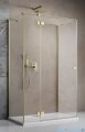 Radaway Essenza Brushed Gold Kdj+S kabina 70x90x70cm lewa szczotkowane złoto 1384048-01-01/1385020-99-01L/1384048-01-01