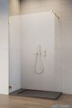 Radaway Essenza Pro Gold 115x200 kabina Walk-in złoty połysk/szkło przejrzyste 10103115-09-01