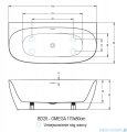 Riho Model-O B2W / Omega wanna wolnostojąca przyścienna 170x80cm CIENKI RANT B094001005