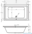 Riho Castello wanna prostokątna 180x120cm z hydromasażem JOY lewa B064019005