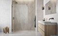Radaway Essenza Pro Brushed GunMetal 115x200 kabina Walk-in szczotkowany grafit 10103115-92-01 